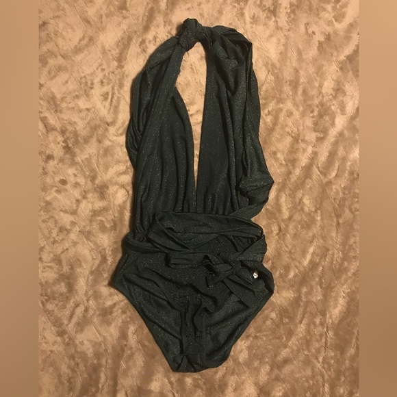 NWT Verdusa V-Neck Self Tie Bodysuit - Picture 11 of 14